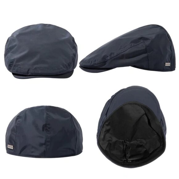 TOP -EX Waterproof Newsboy Caps Size XL XXL  Black NWT - Picture 1 of 8